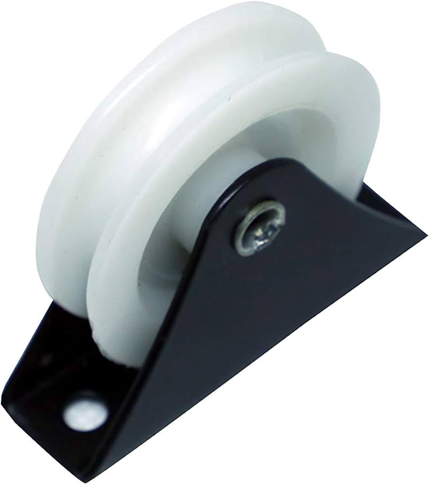 PULLEY PVC FIXED DOUBLE 1"