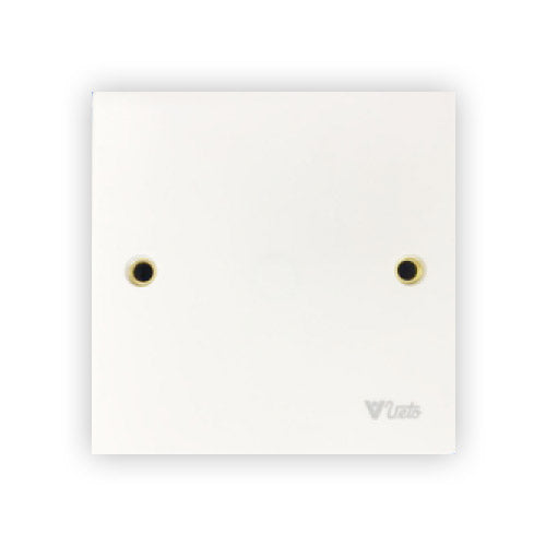 VETO BLANK PLATE PVC 3"X3" VT-1100