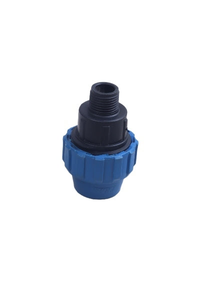 FLOTEK REDUCING ADAPTOR MALE POLY COMPRESSION 3/4"X1"