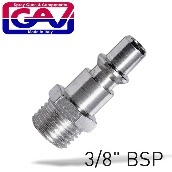 GAV QUICK COUPLER INSERT ARO 3/8" M GAV23-2