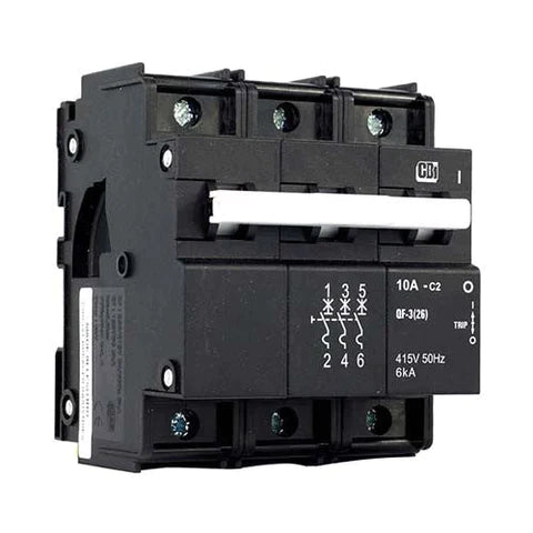 CBI MCB THREE PHASE 30A QF-326-DM-2-30A QFE38230