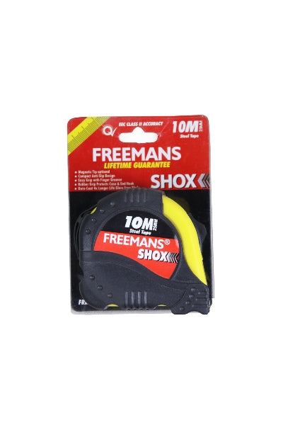 FREEMAN MEASURING TAPE STEEL 10MX25MM FRE2330/SH10