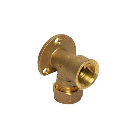 COBRA ELBOW WALL PLATE CXFI 22MMX3/4" D-33XS