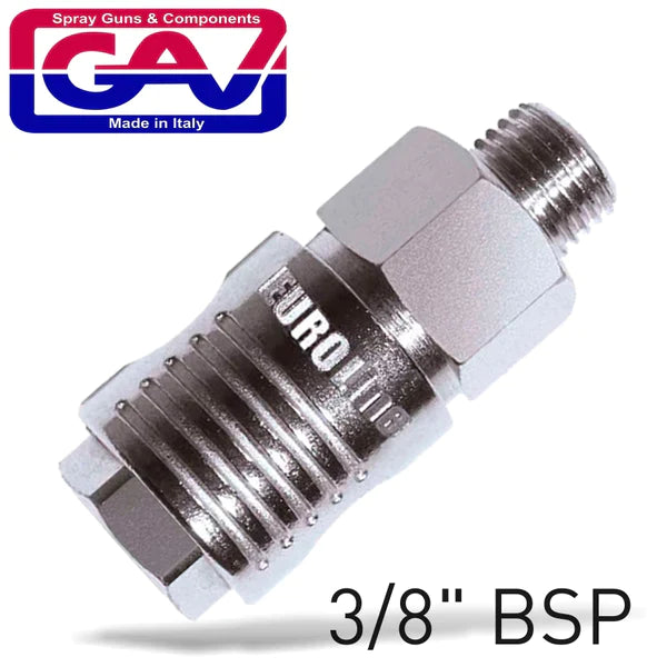 GAV QUICK COUPLER 3/8" M QUICK COUPLER GAVUNI2