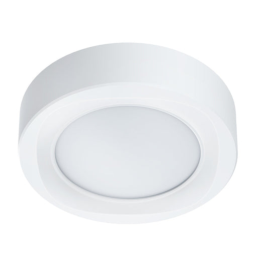 EUROLUX LED CEILING LIGHT ROUND WHITE 3000K C670WW 120MM