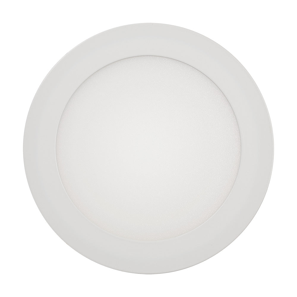 EUROLUX LED DOWNLIGHT ROUND PANEL WHITE 12W D114 EX