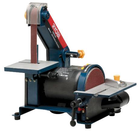 RYOBI MINI BELT DISC SANDER 25X125 200W EMBS-200