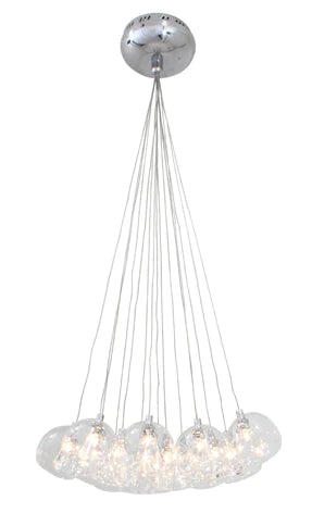EUROLUX PENDANT CRYSTAL 15 LIGHT P253 470MM
