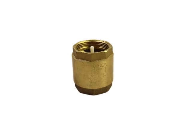 YORK NON-RETURN VALVE BRASS SPRING TYPE 2"