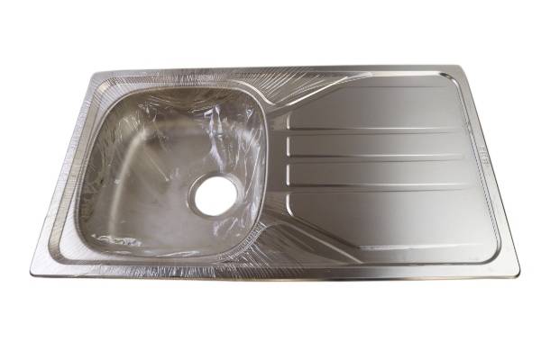 FRANKE SINK SINGLE BOWL STAINLESS STEEL NVN611 800X460X149MM 310402