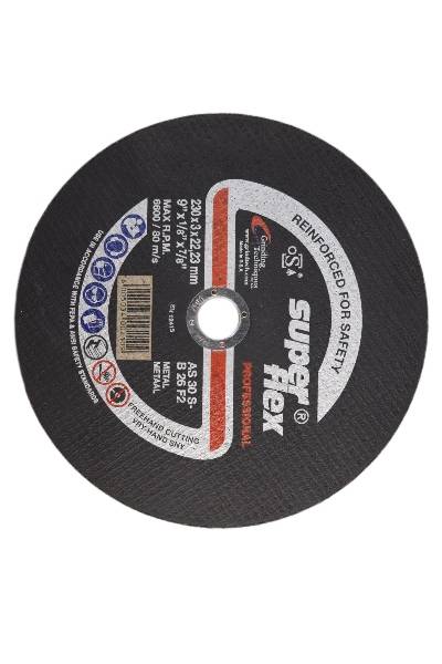 SUPER FLEX CUTTING DISC STEEL PROFESSIONAL 230X3X22.23 AS30S B26