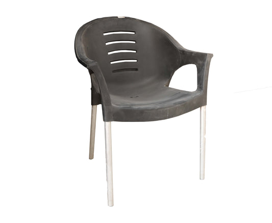 DIVYAPLAST PLASTIC CHAIR ECO BLACK