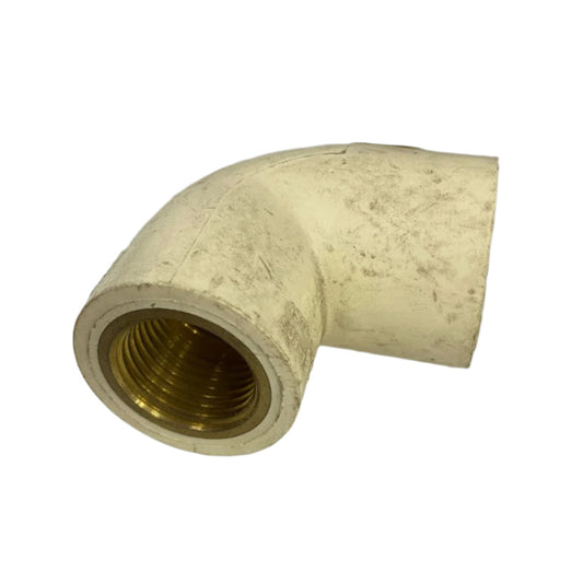 FLOTEK ELBOW FEMALE CPVC/BRASS 1"X1/2"