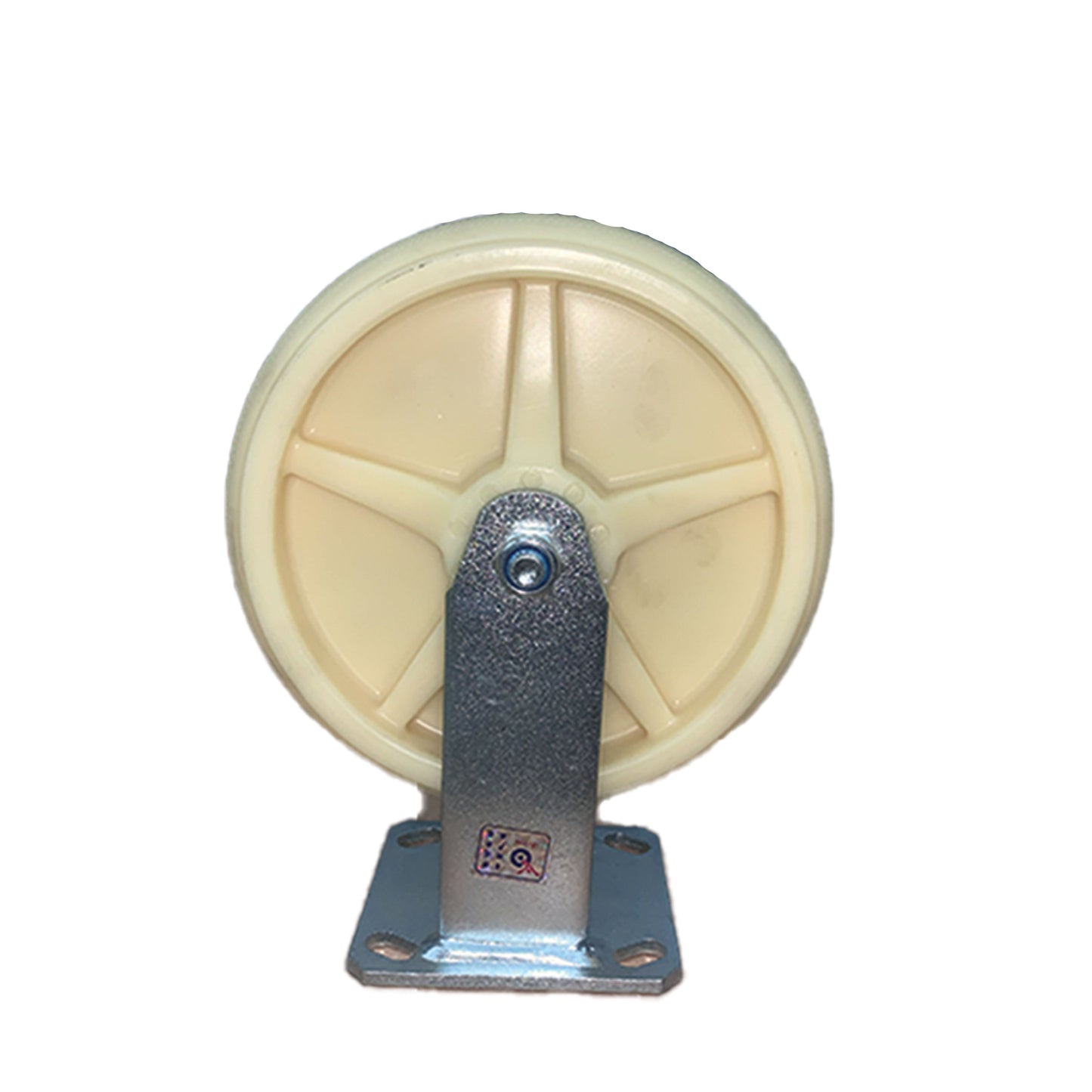 WHEEL CASTER WHITE FIXED 8''
