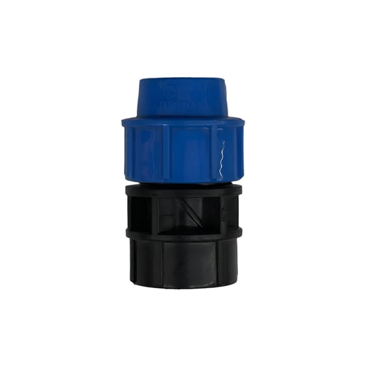 FLOTEK ADAPTOR FEMALE POLY COMPRESSION 25MM