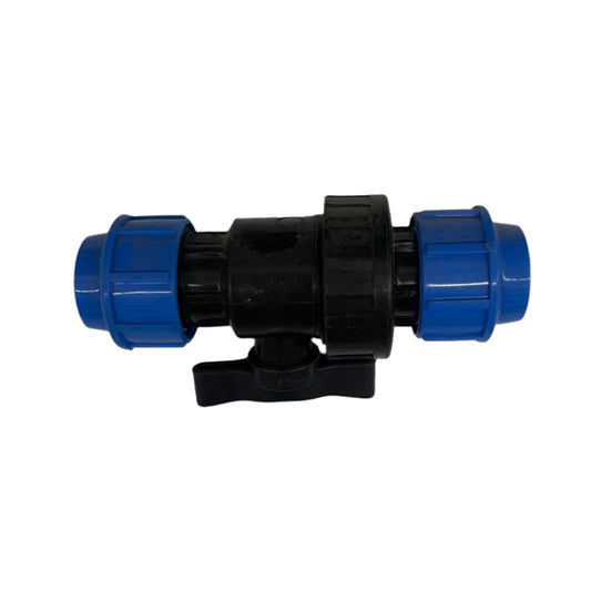 FLOTEK BALL VALVE POLY COMPRESSION 20MM