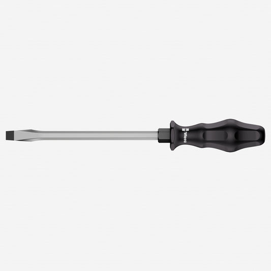 WERA SCREWDRIVER BLACK TIP SLOTTED ELS5.5X200 8010B