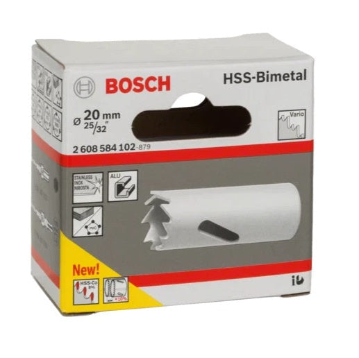 BOSCH HOLESAW BI METAL GREY 20MM 584102