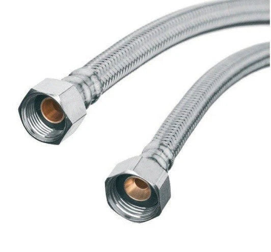 MASSA FLEX CONNECTOR SILVER 1/2"X45CM