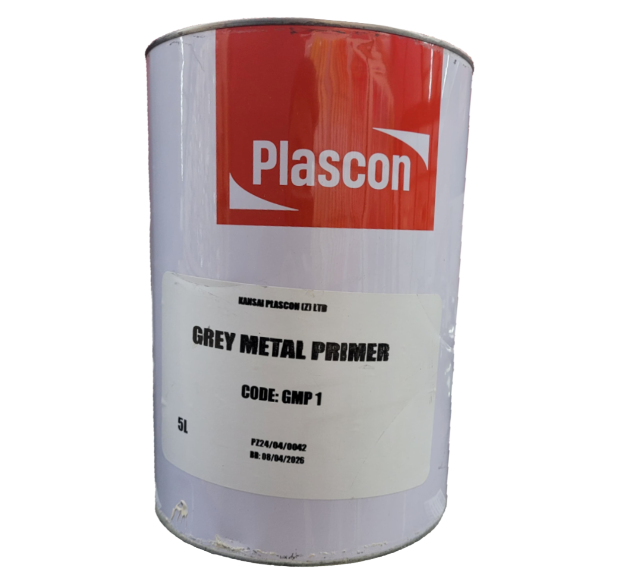 PLASCON METAL PRIMER GREY 5L GMP1