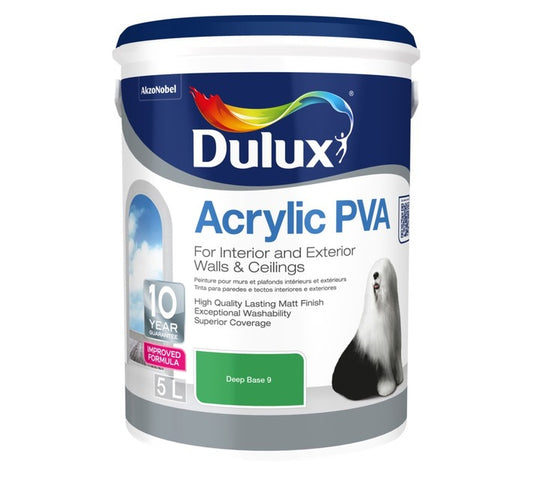 DULUX ACRYLIC PVA BASE 9 - 20L -5147076