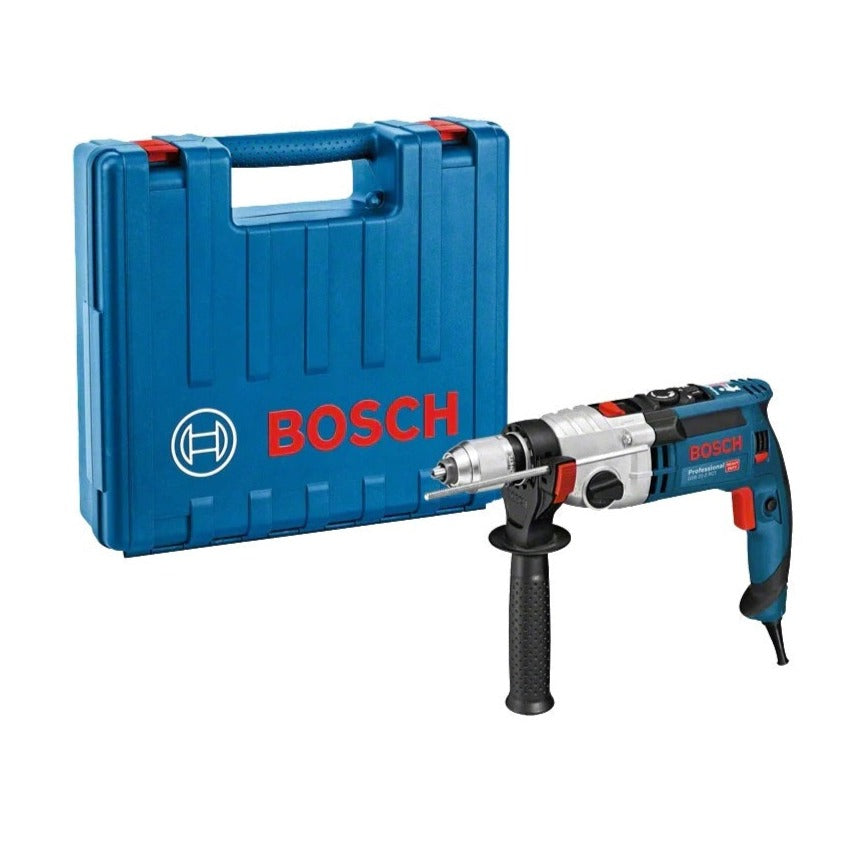 BOSCH DRILL HAMMER IMPACT 1300W 13MM 2SPD GSB21-2RCT