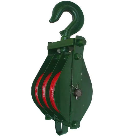 PULLEY TRIPPLE GREEN 4"