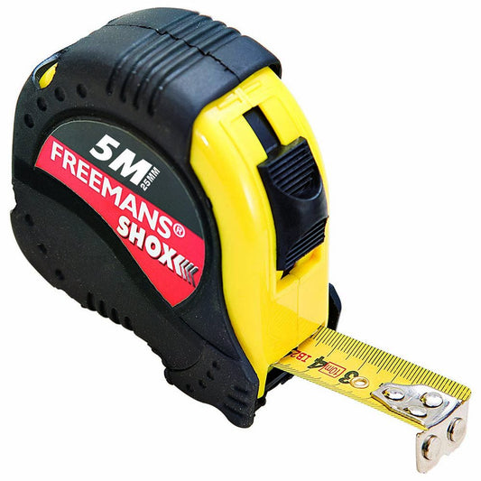 FREEMAN MEASURING TAPE STEEL 5MX25MM FRE2320/SH525