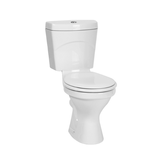 BETTA TOILET SUITE TOP FLUSH WHITE INCLUDING SEAT XTBF08A