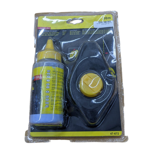 CHALK LINE REEL 2PCS SET 30M RD 47-404