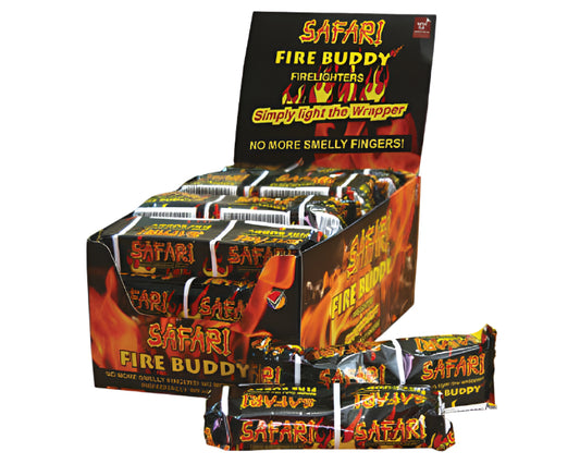 SAFARI LIGHTERS DISPENSER FIRE BUDDY 24BARS BFS11