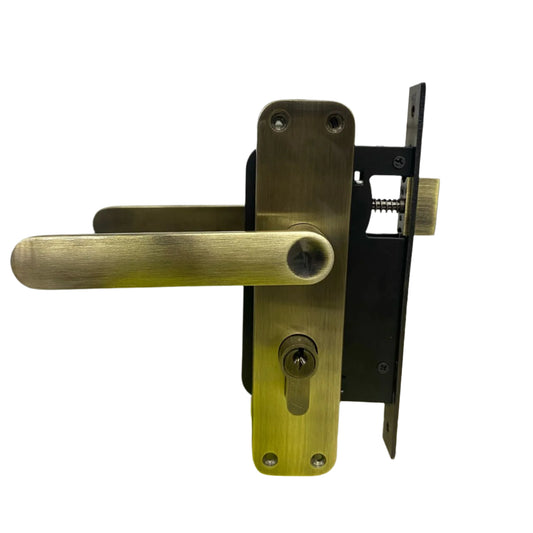 GODREJ MORTICE LOCK COMBINATION PACK LYRA SATIN STEEL 8" 3244