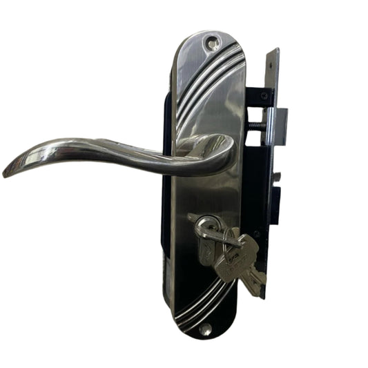 GODREJ MORTICE LOCK COMBINATION PACK LYRA SATIN STEEL 8" 3248