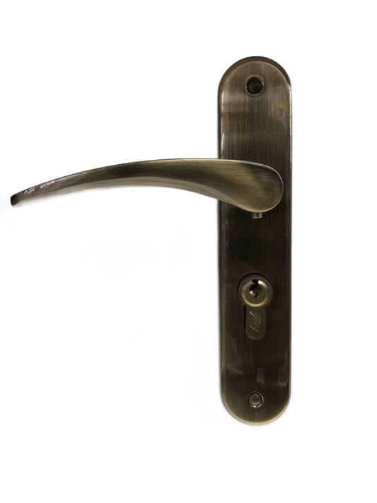 GODREJ MORTICE LOCK COMBINATION PACK LYRA ANTIQUA BRASS 8" 3245