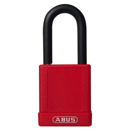 ABUS PADLOCK SAFETY COLOR RED 1-1/2" KEYED INDIVIDUALLY THERMOPLASTIC