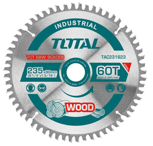 TOTAL SAW BLADE 235MM 9-1/4" 60T X 30MM TAC231623