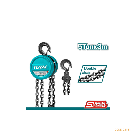 TOTAL CHAIN BLOCK 5T 3MTR THT1651