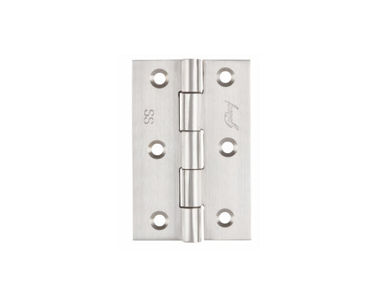 GODREJ DOOR HINGES HEAVY DUTY 4BB SS 100MM 30MM 3MM7909