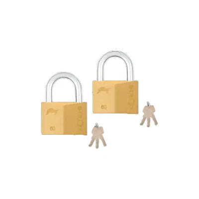 GODREJ PADLOCK 2 PER PACK SHERLOCK 60MM EX- BL EB 2593 60