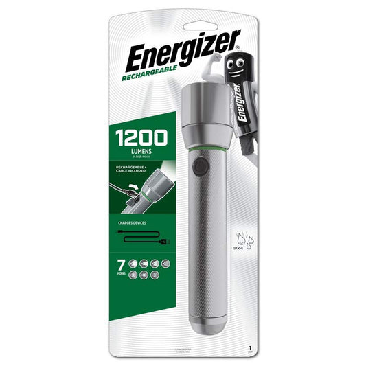 ENERGIZER TORCH RECHARGEABLE VISION HD 1200 LUMENS LP137820