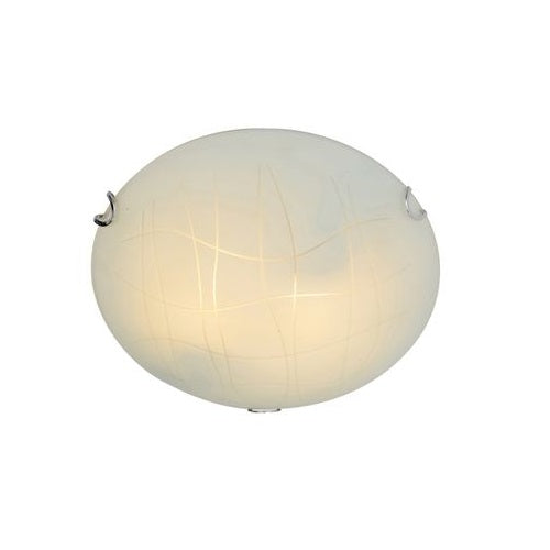 RADIANT CEILING LIGHT LINES STREET CHROME 300MM RC89CH