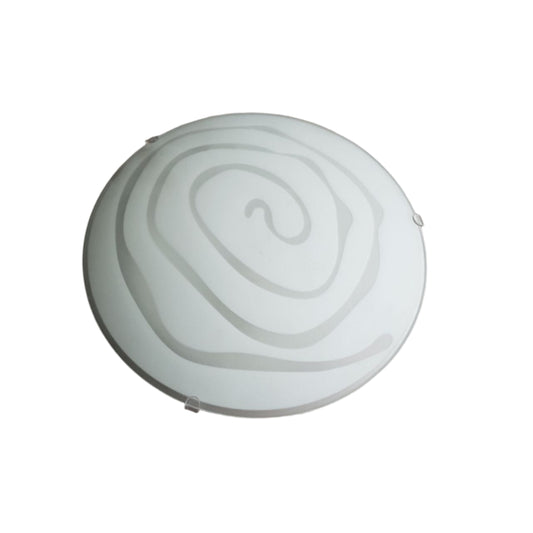 RADIANT CEILING LIGHT CIRCLE STREET CHROME 400MM JE15 RC93CH