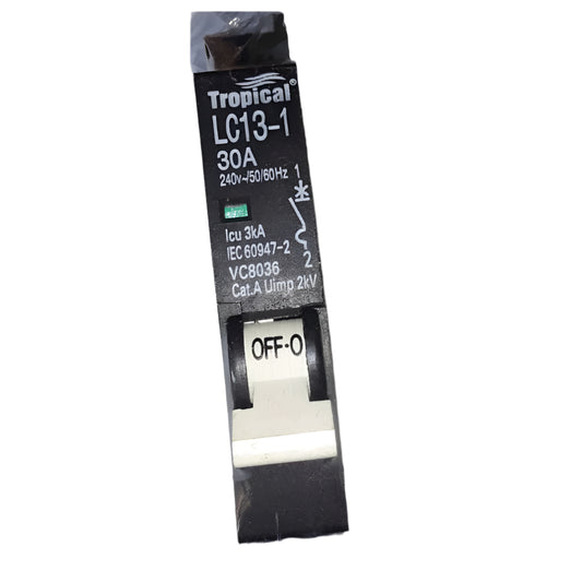 TROPICAL MCB MINIRAILS BLACK 231TG-30A