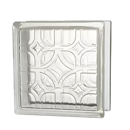 JINCHUA GLASS BLOCK WELL SHAPE CLEAR 190X190X80MM