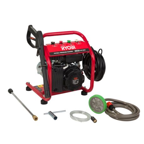 RYOBI HIGH PRESSURE WASHER PETROL 2.9HP AJP2900