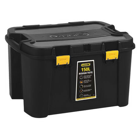 ADDIS ROUGH TOTE 150L + BASE + LID 99910BK