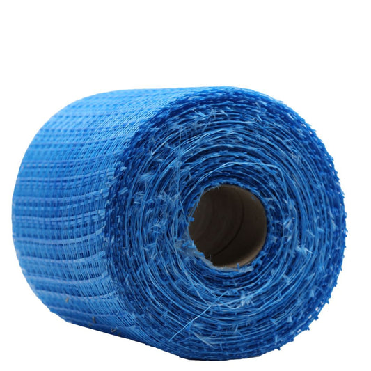 MESH FIBRE GLASS BLUE 100GR 10X10MM 4"X50MTR