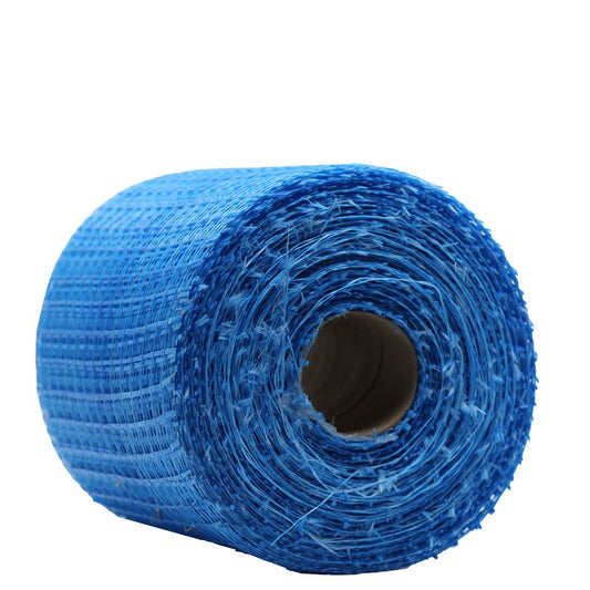 MESH FIBRE GLASS BLUE 100GR 10X10MM 6"X50MTR