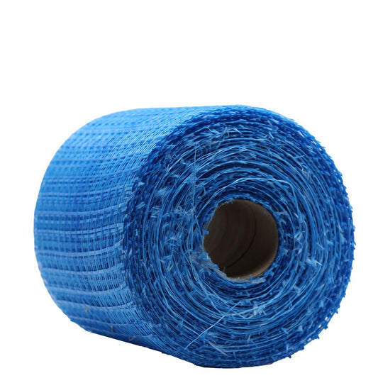 MESH FIBRE GLASS BLUE 100GR 10X10MM 8"X50MTR