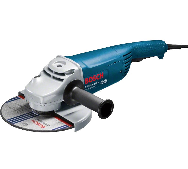 BOSCH ANGLE GRINDER CYCLONE 230MM/2400W GWS24-230